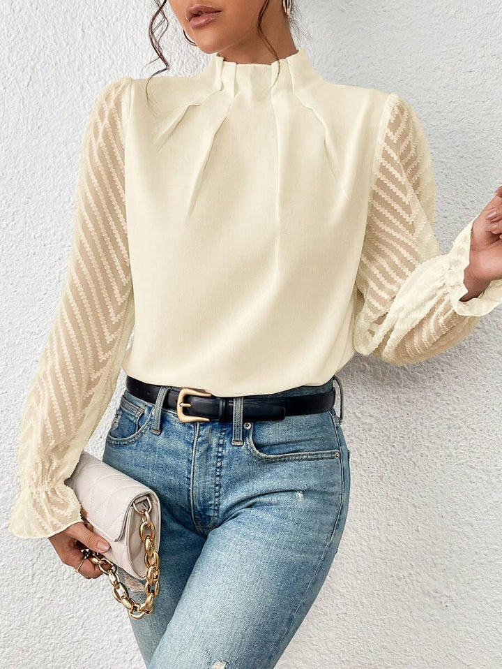 Elegant Casual Turtleneck Womens Blouse - Versatile Winter Style for Every Occasion 5