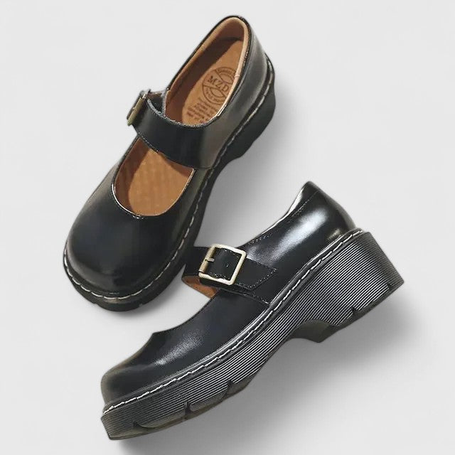 Elegant Casual Women's Shoes with Timeless Strap Design for Everyday Wear 0