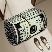 Elegant Golvmatta i Kashmir med Halkfri Bas – Mångsidig Design för Hemmet 0