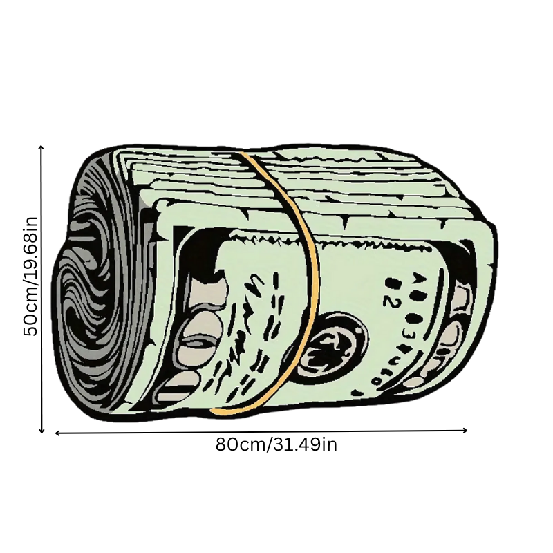 Elegant Golvmatta i Kashmir med Halkfri Bas – Mångsidig Design för Hemmet 1