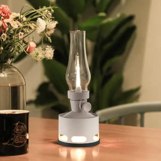 Elegant LED-lykta med Vintage Charm – Energieffektiv och Lång Batteritid 10
