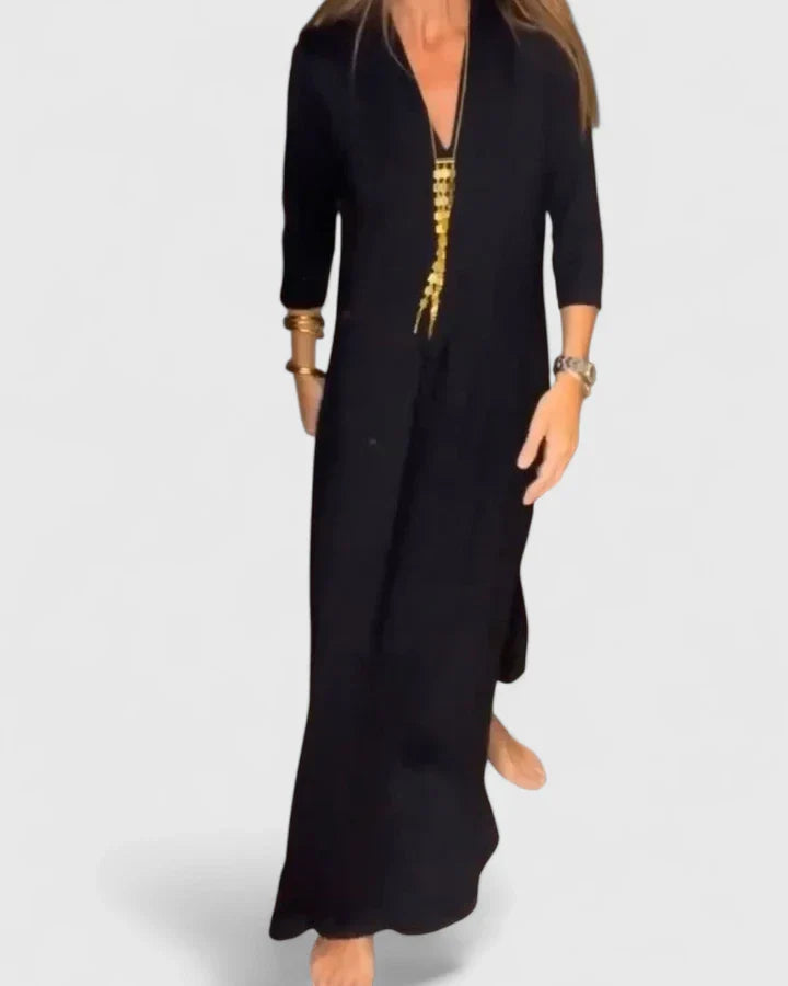 Elegant Maxi Dress for Summer - Versatile and Comfortable Style 0