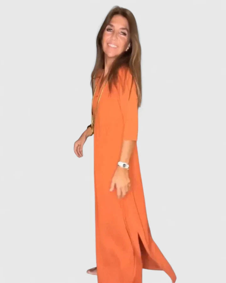 Elegant Maxi Dress for Summer - Versatile and Comfortable Style 1