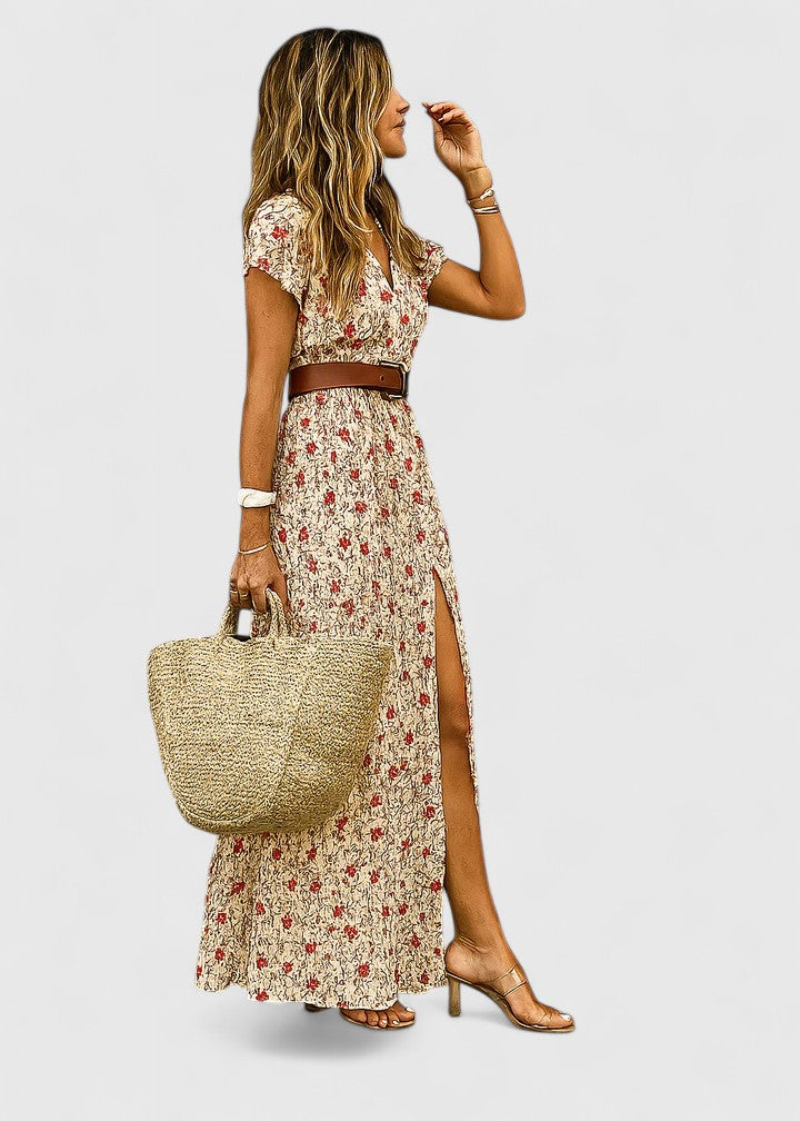 Elegant Maxi Dress for Summer Events - Flattering Fit & Boho Design 0