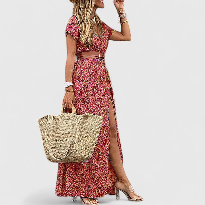 Elegant Maxi Dress for Summer Events - Flattering Fit & Boho Design 4