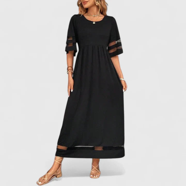 Elegant Midi Dress for Every Occasion - Flattering and Comfortable 0