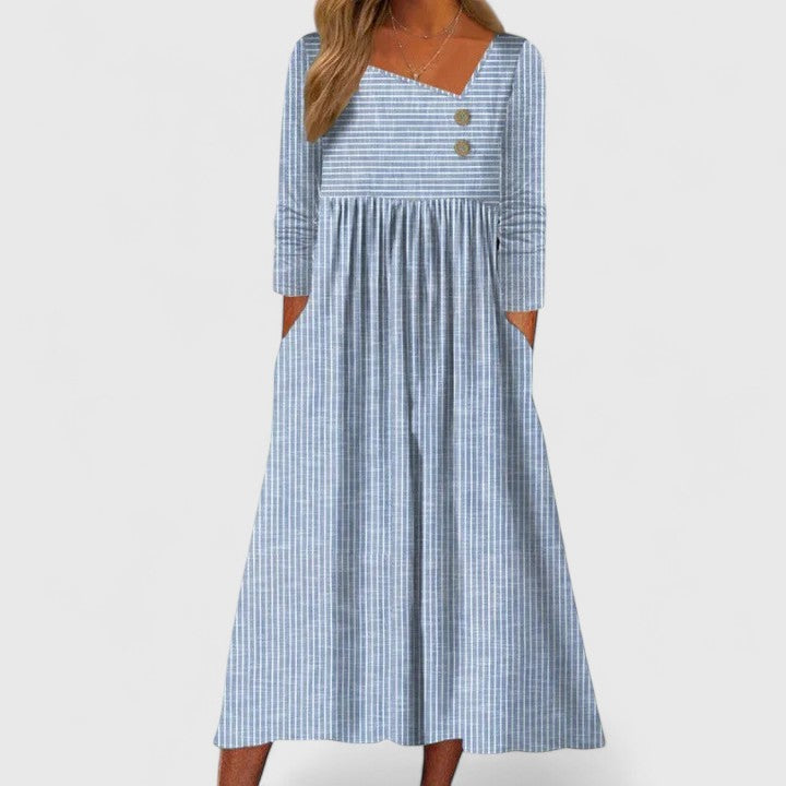 Elegant Midi Dress for Versatile Style and Comfort 2