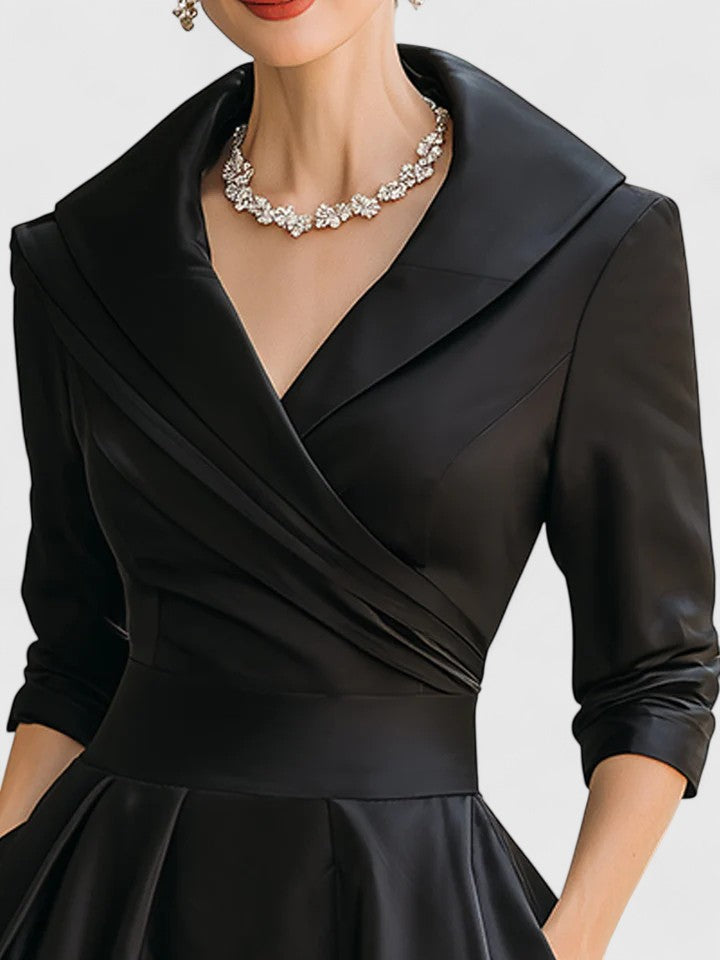 Elegant Midi Dress for Women - Versatile and Stylish for Any Occasion 1