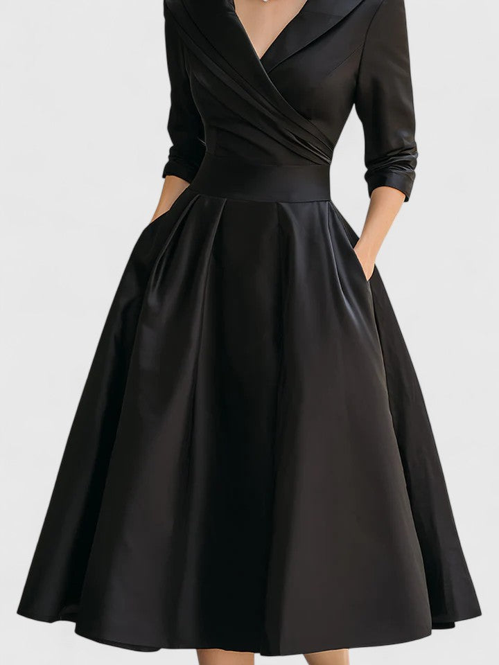 Elegant Midi Dress for Women - Versatile and Stylish for Any Occasion 2