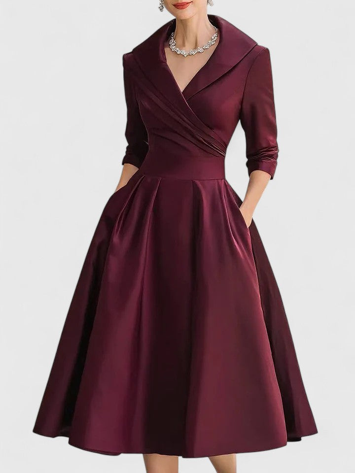 Elegant Midi Dress for Women - Versatile and Stylish for Any Occasion 5