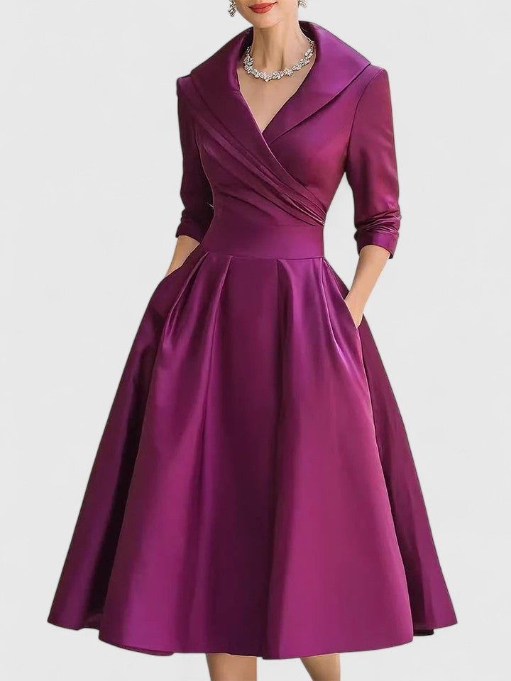 Elegant Midi Dress for Women - Versatile and Stylish for Any Occasion 7