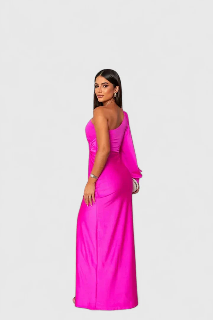 Elegant One-Shoulder Maxi Dress for Special Occasions 3