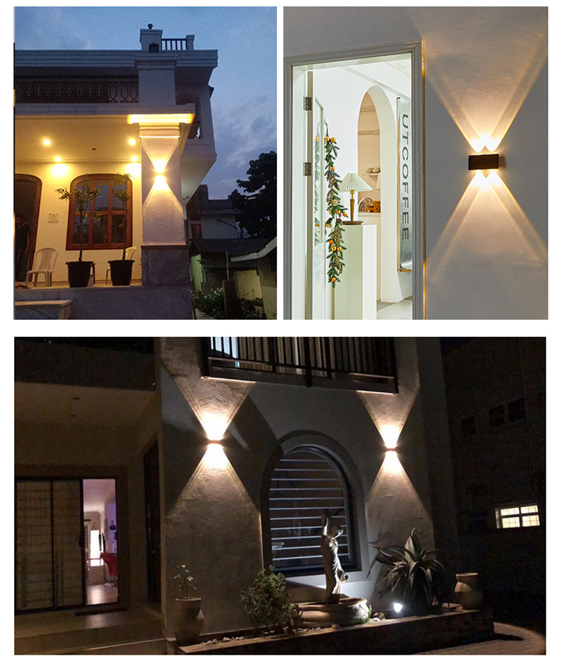 Elegant Solvägglampa med Solenergi och IP65 Vattentålighet – Modern Utomhusbelysning 8