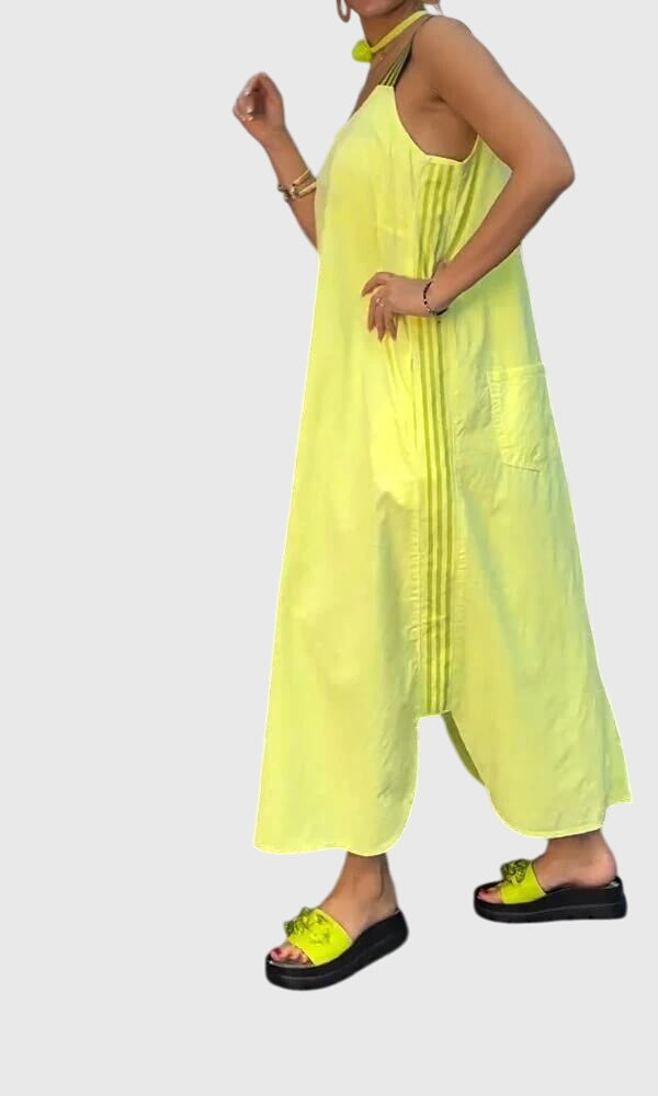 Elegant Summer Suspender Dress for Women - Flattering Fit & Versatile Style 5