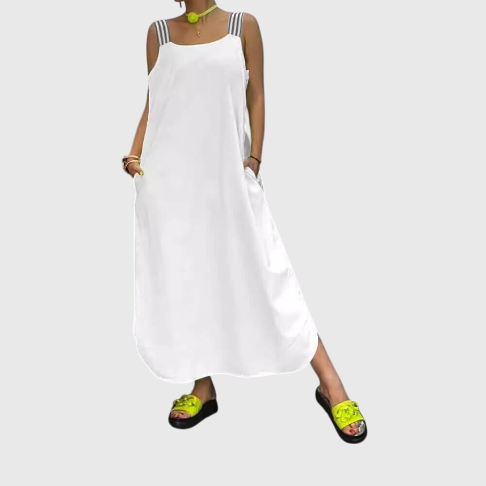 Elegant Summer Suspender Dress for Women - Flattering Fit & Versatile Style 6