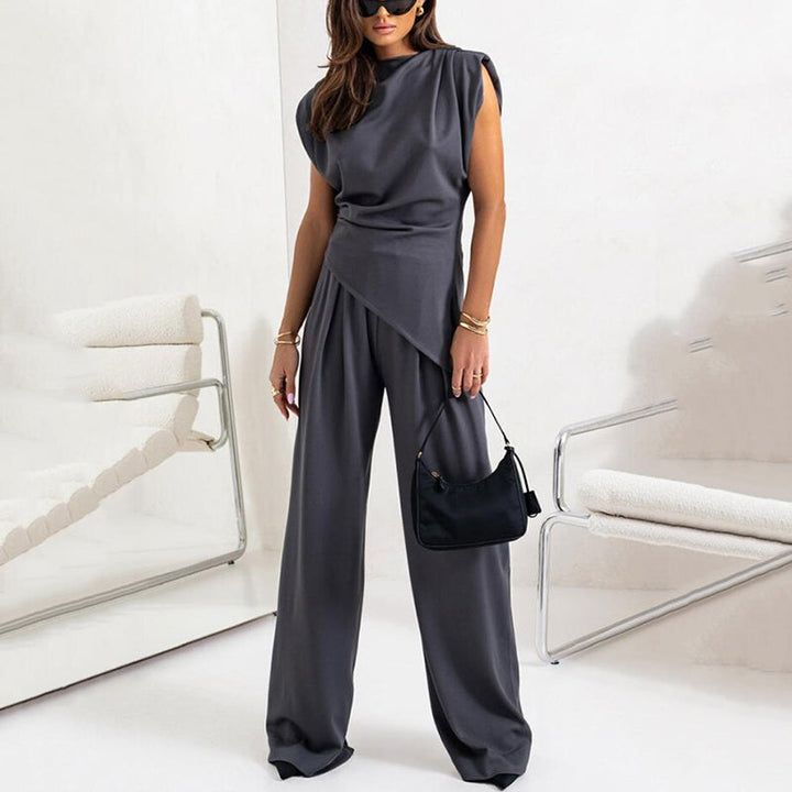 Elegant Two-Piece Set for Women | Chic and Sophisticated Ensemble 0