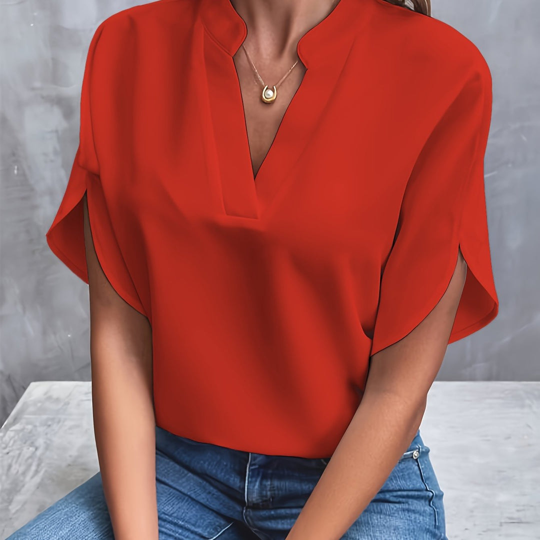 Elegant Women's Blouse - Chic Summer Tops for Women, Comfortable Fashion Top for Casual and Formal Occasions 10