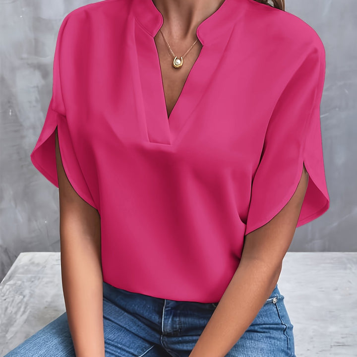 Elegant Women's Blouse - Chic Summer Tops for Women, Comfortable Fashion Top for Casual and Formal Occasions 11