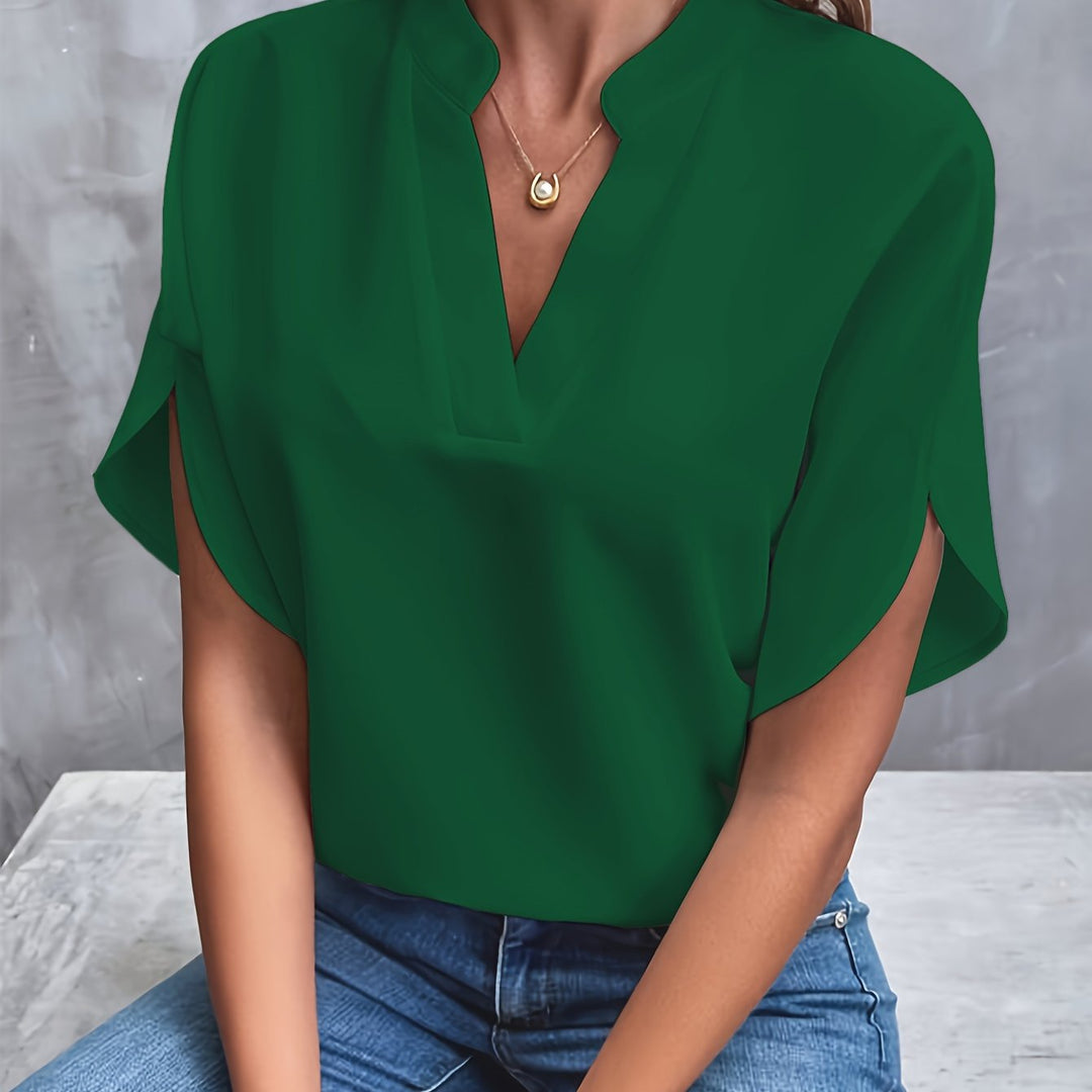 Elegant Women's Blouse - Chic Summer Tops for Women, Comfortable Fashion Top for Casual and Formal Occasions 12