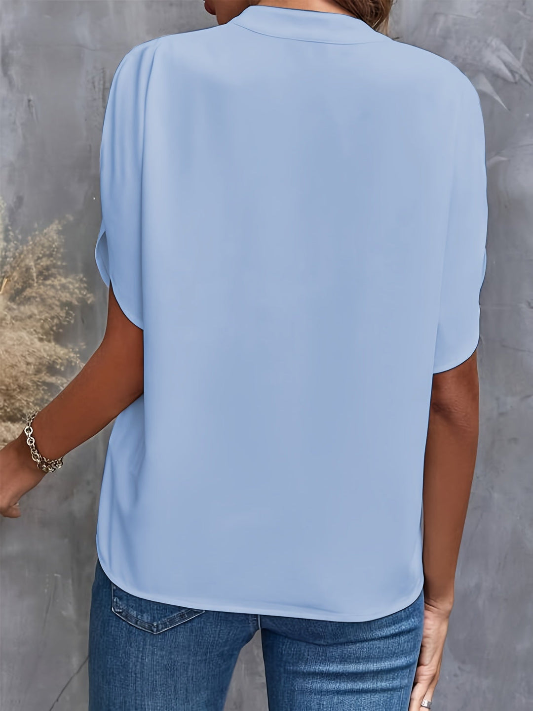 Elegant Women's Blouse - Chic Summer Tops for Women, Comfortable Fashion Top for Casual and Formal Occasions 8