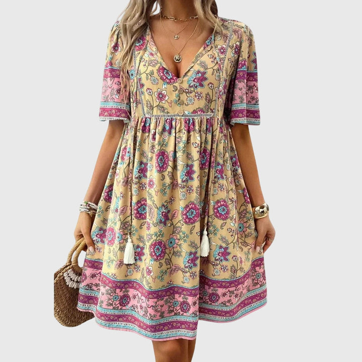 Elegant Women's Dress for Versatile Occasions - Stylish and Comfortable 0