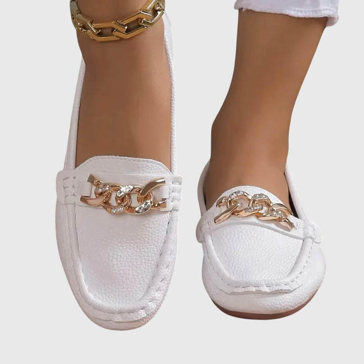Elegant Women's Orthopedic Loafers with Cushioned Insole and Anti-Slip Sole 8