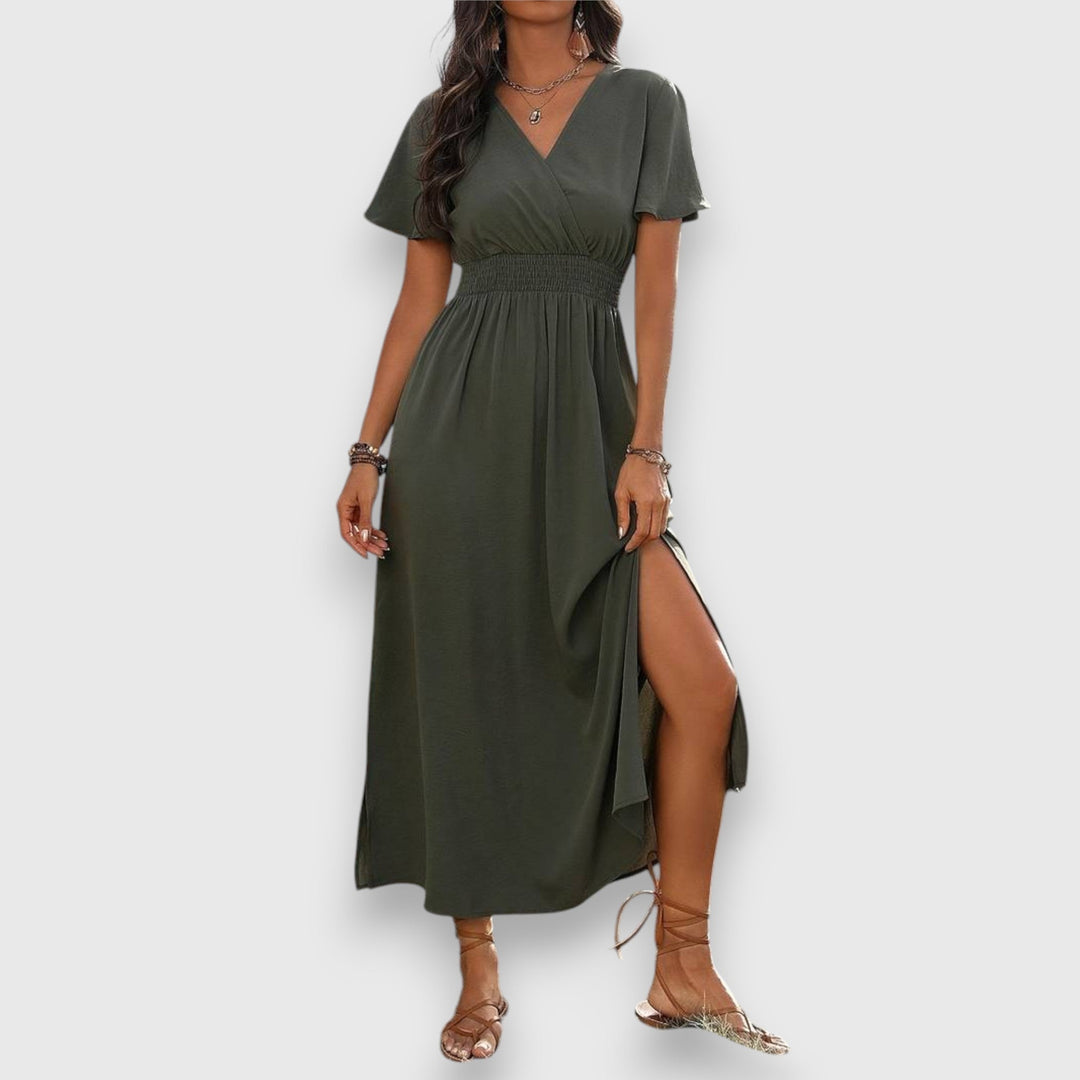 Elegant Womens Dress with Peter Pan Collar - Versatile Formal Dresses for Everyday and Special Occasions 2