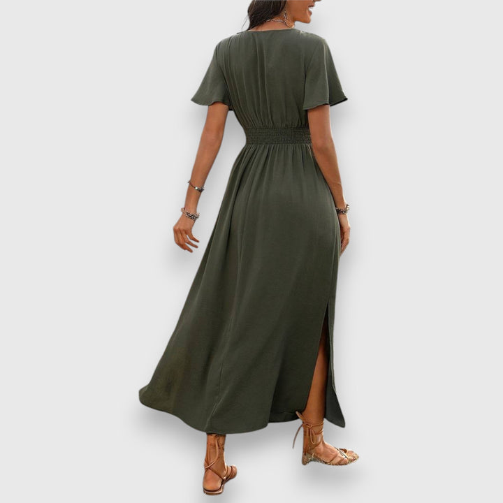 Elegant Womens Dress with Peter Pan Collar - Versatile Formal Dresses for Everyday and Special Occasions 3