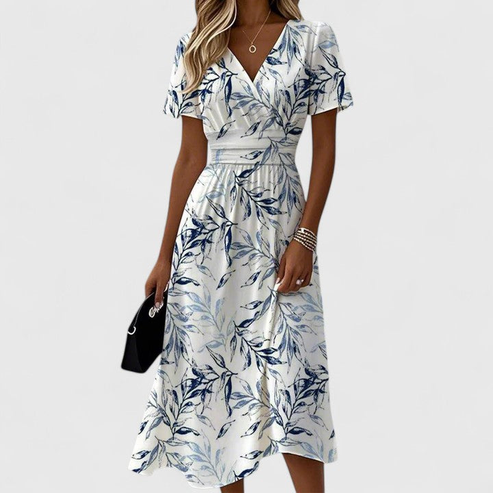 Elegant Wrap Dress for Effortless Day to Night Style 0