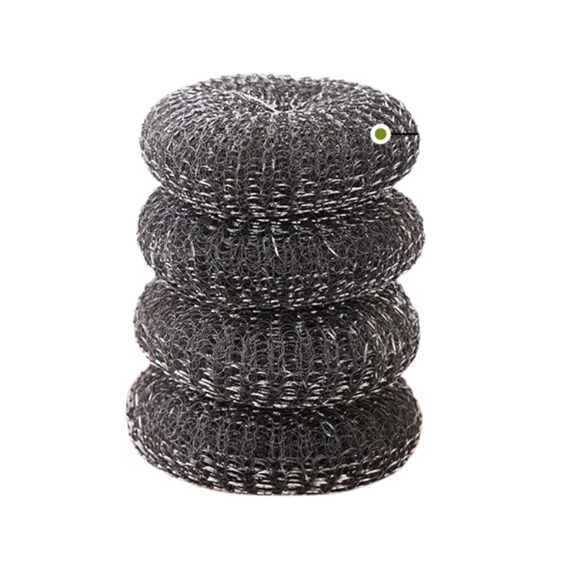 Ergonomiskt Rengöringsverktyg med Automatisk Tvålfunktion – Effektiv Ståltrådsborst för Kök och Grytor 2