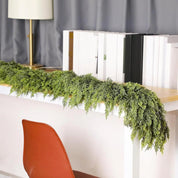 EvergreenCharm – Dekorativ julgirlang med LED-talljus 5