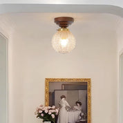 Evona - Retro kristallglas taklampa 2