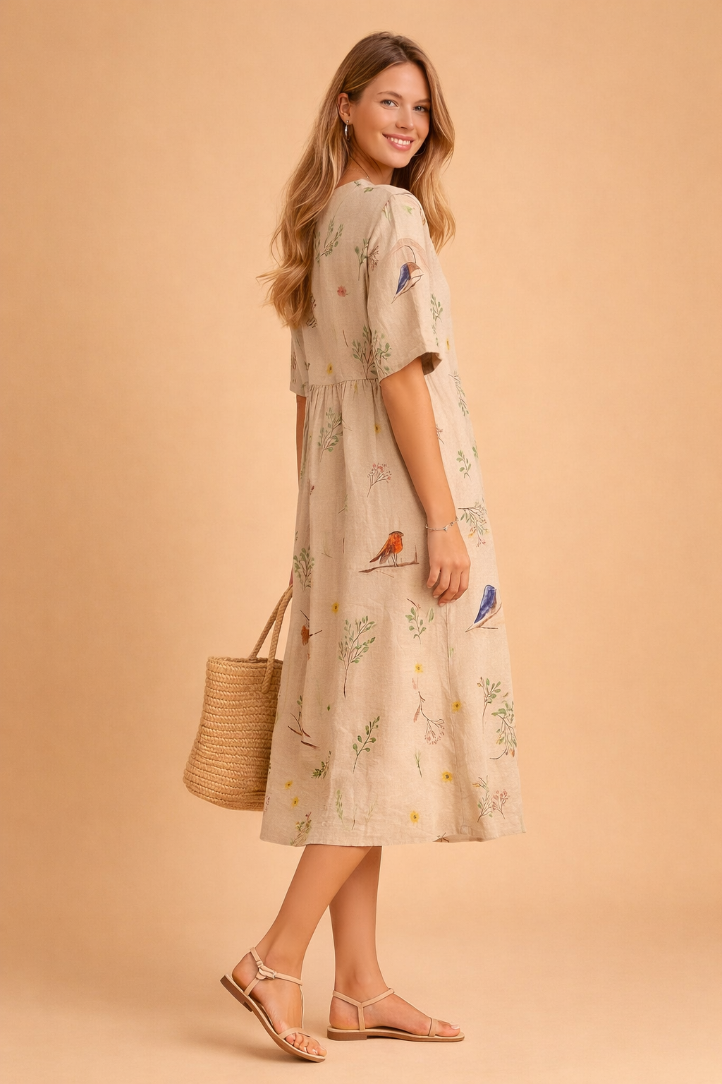 Ewa | Damskie z nadrukiem inspirowanym naturą