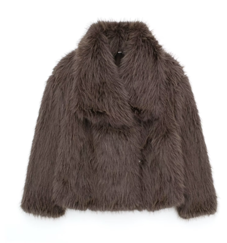 Faux Fur Jacket Women - Stylish & Warm Winter Coat for Chic Casual Looks 5