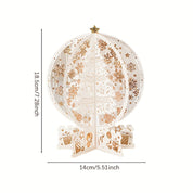 FestivaTree | 3D-popup-julkort med en festlig träddisplay 3