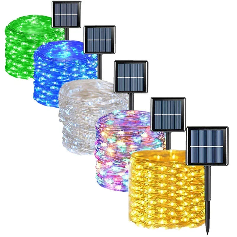 FestiveLight – Soldrivna utomhus-LED-ljusslingor för trädgårdsdekorationer 3
