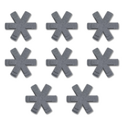 Filtdynor för Kastruller och Stekpannor – Skyddar mot Repor och Skador, Halkfria och Värmebeständiga, 12-pack och 24-pack Grå 3