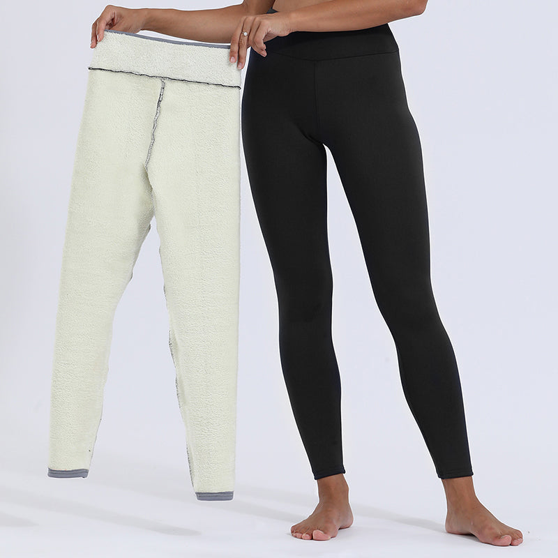 Fleece Lined Leggings for Women - High-Waisted Winter Comfort & Style 8