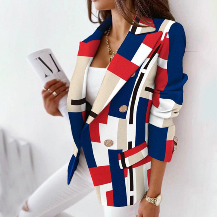 Formal Women's Jacket Elegant Tailored Blazer for Professional Wear 1