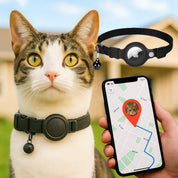 GPS-halsband för katter | Snabbspänne, reflekterande design och hållbart för säkra utomhusäventyr 0