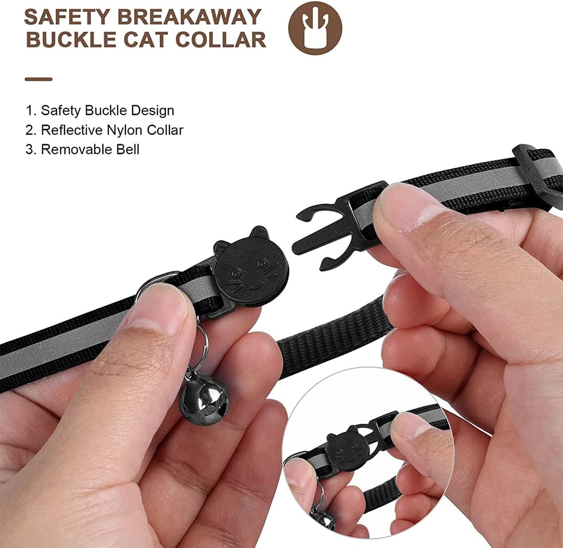 GPS-halsband för katter | Snabbspänne, reflekterande design och hållbart för säkra utomhusäventyr 6