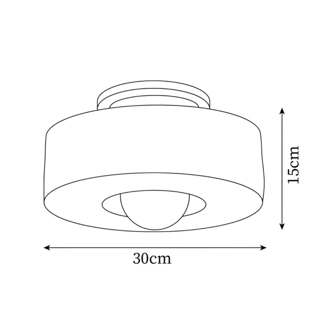 Galini - Modern rund LED-taklampa 6