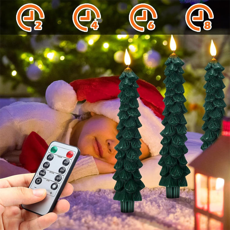 GlowTree – Dekorativa LED-julgransbelysning med fjärrkontroll 5