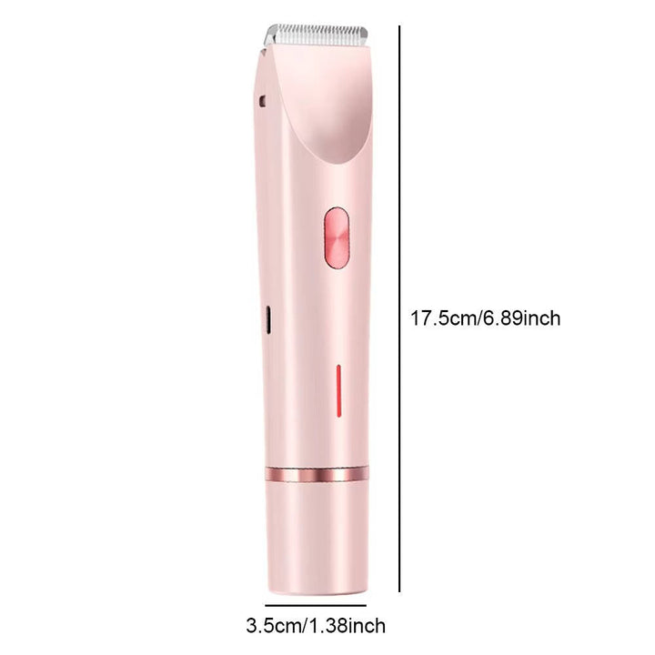 Hair Trimmer, Waterproof Bikini Trimmer with Dual Heads for Smooth Skin, Gentle and Quiet Grooming Tool 6