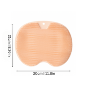 Halkfri Silikon Duschmatta med Massagefunktion – 2-Pack för Avkoppling och Säkerhet 1