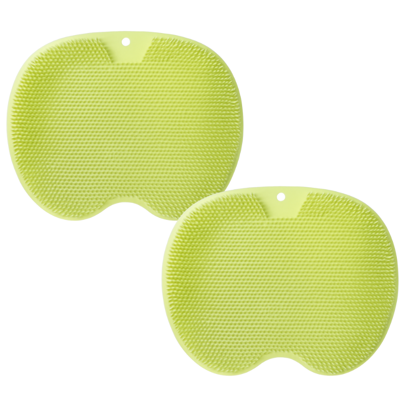 Halkfri Silikon Duschmatta med Massagefunktion – 2-Pack för Avkoppling och Säkerhet 4