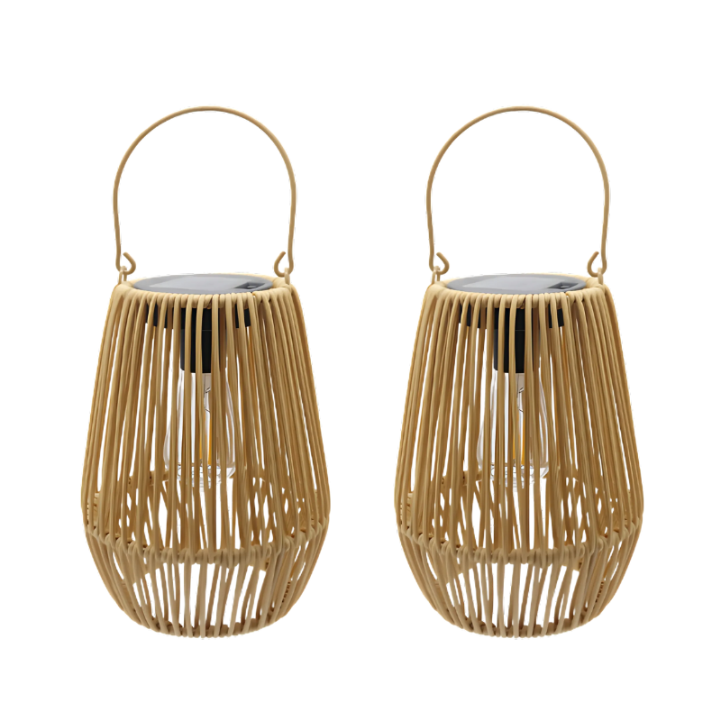 Handgjord Solcellslampa för Trädgård – Väderbeständig och Miljövänlig Belysning 2