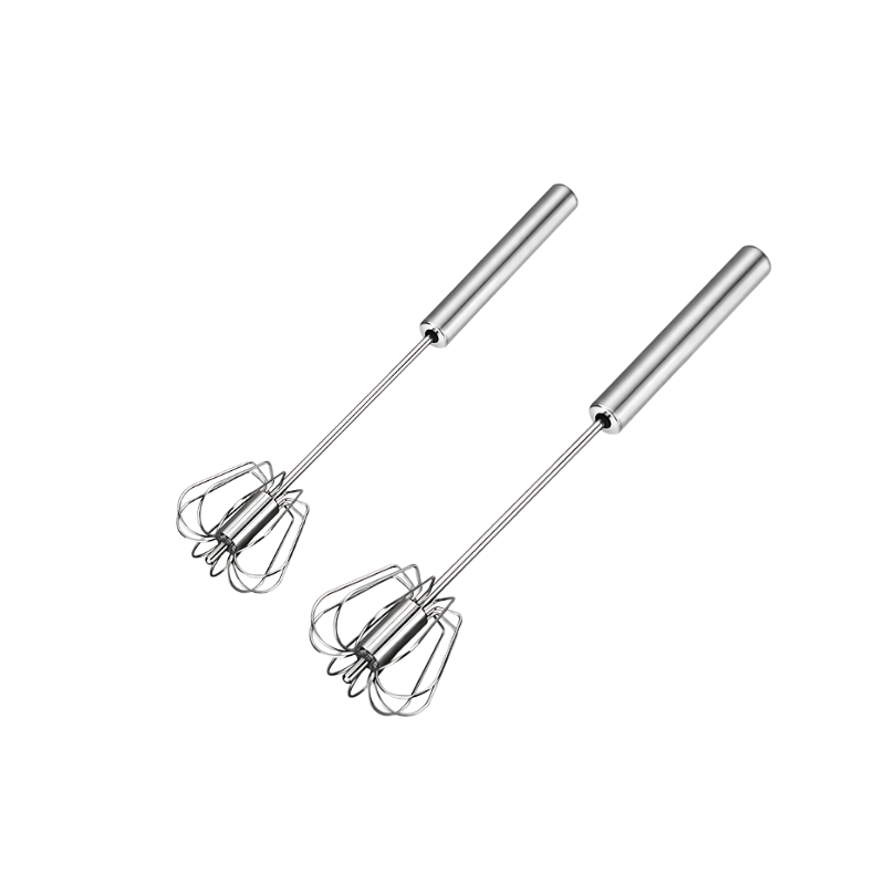 Handmanövrerad Visp i Rostfritt Stål för Fluffiga Resultat – Ergonomisk och Korrosionsbeständig, Lätt att Rengöra 0