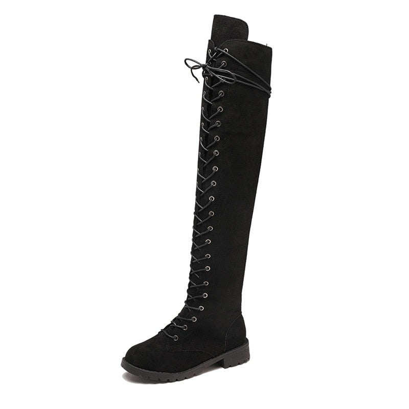 Heidi Knee Boots with Arch Support for Women Stylish Comfortable Fall Footwear 0