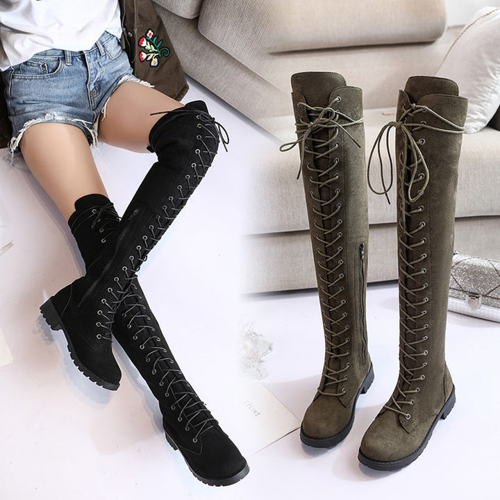 Heidi Knee Boots with Arch Support for Women Stylish Comfortable Fall Footwear 6